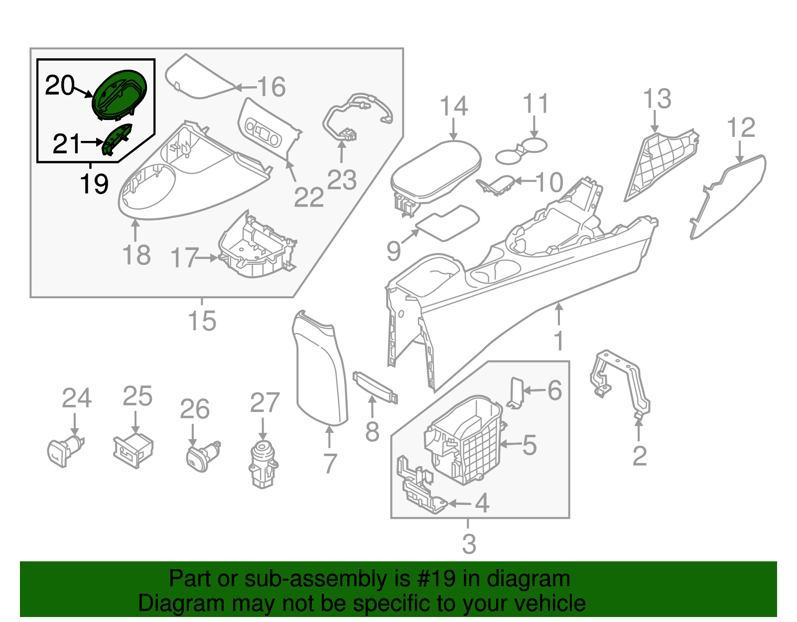 Indicator Housing - Kia (84654-B2010ASB)