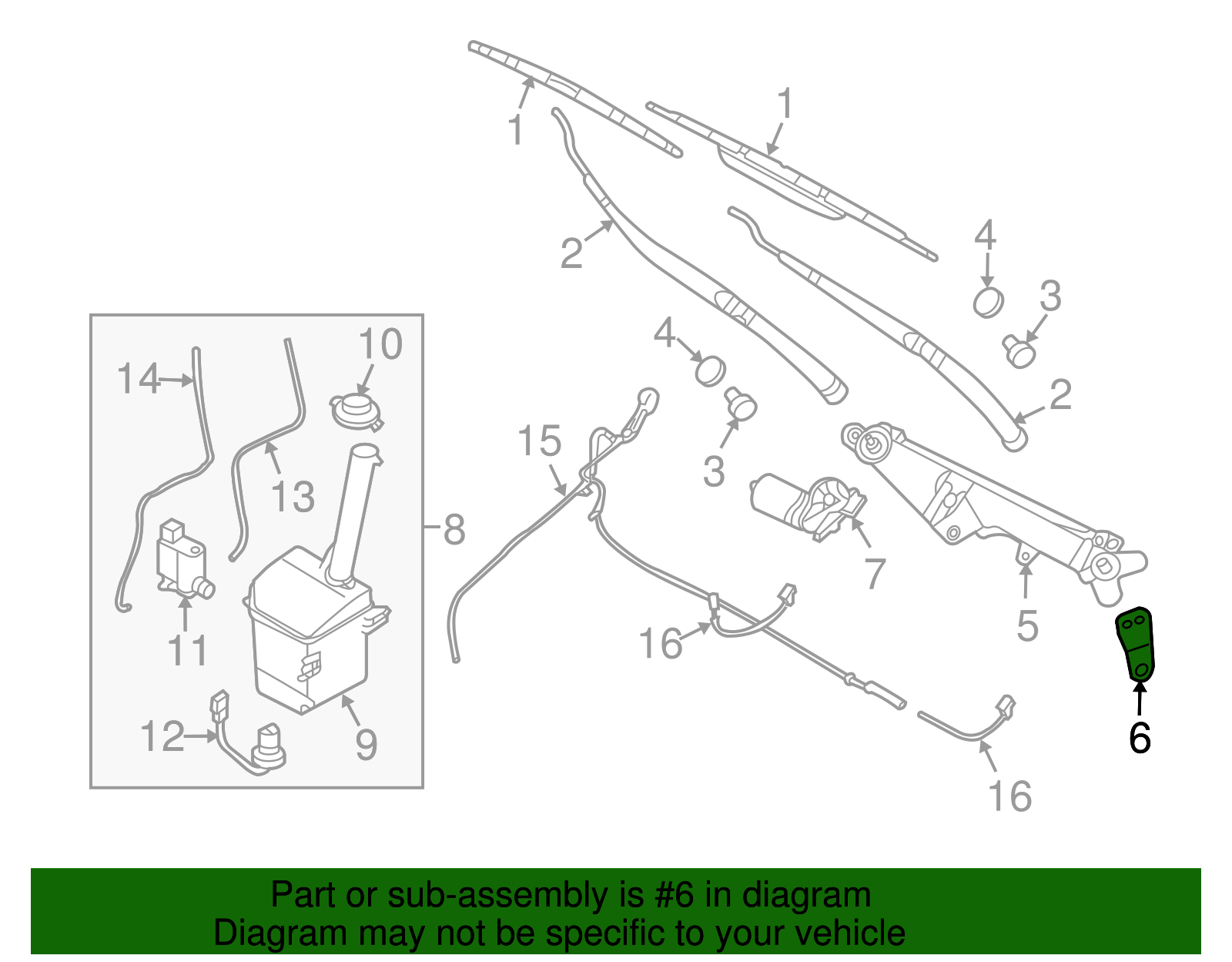 Crank Arm - Kia (98160-4D000)