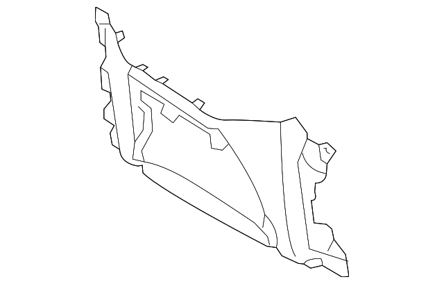 Center Panel - Kia (84760-B2000EQ)