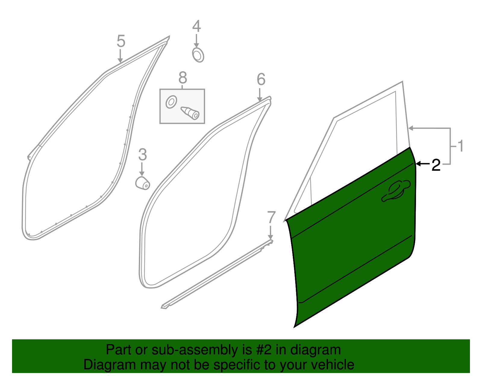 Outer Panel - Kia (76111-B2000)