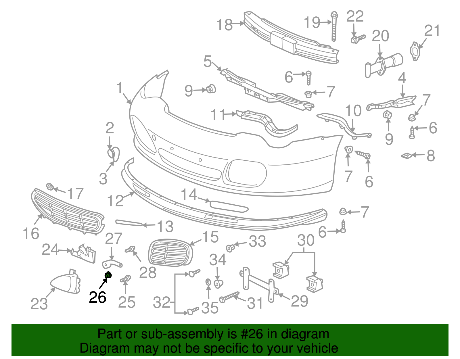 Lower Trim Spacer - Porsche (999-209-044-09)