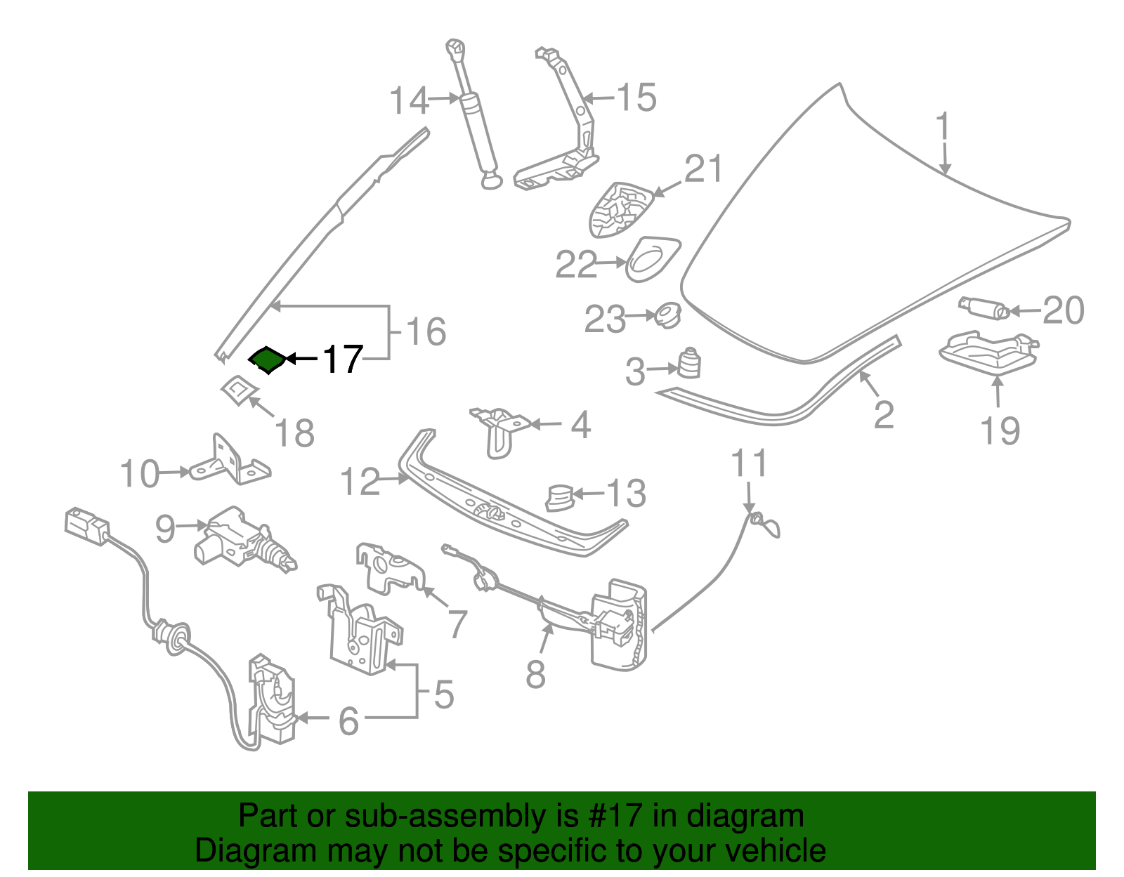 Side Cover Fastener - Porsche (999-902-052-40)