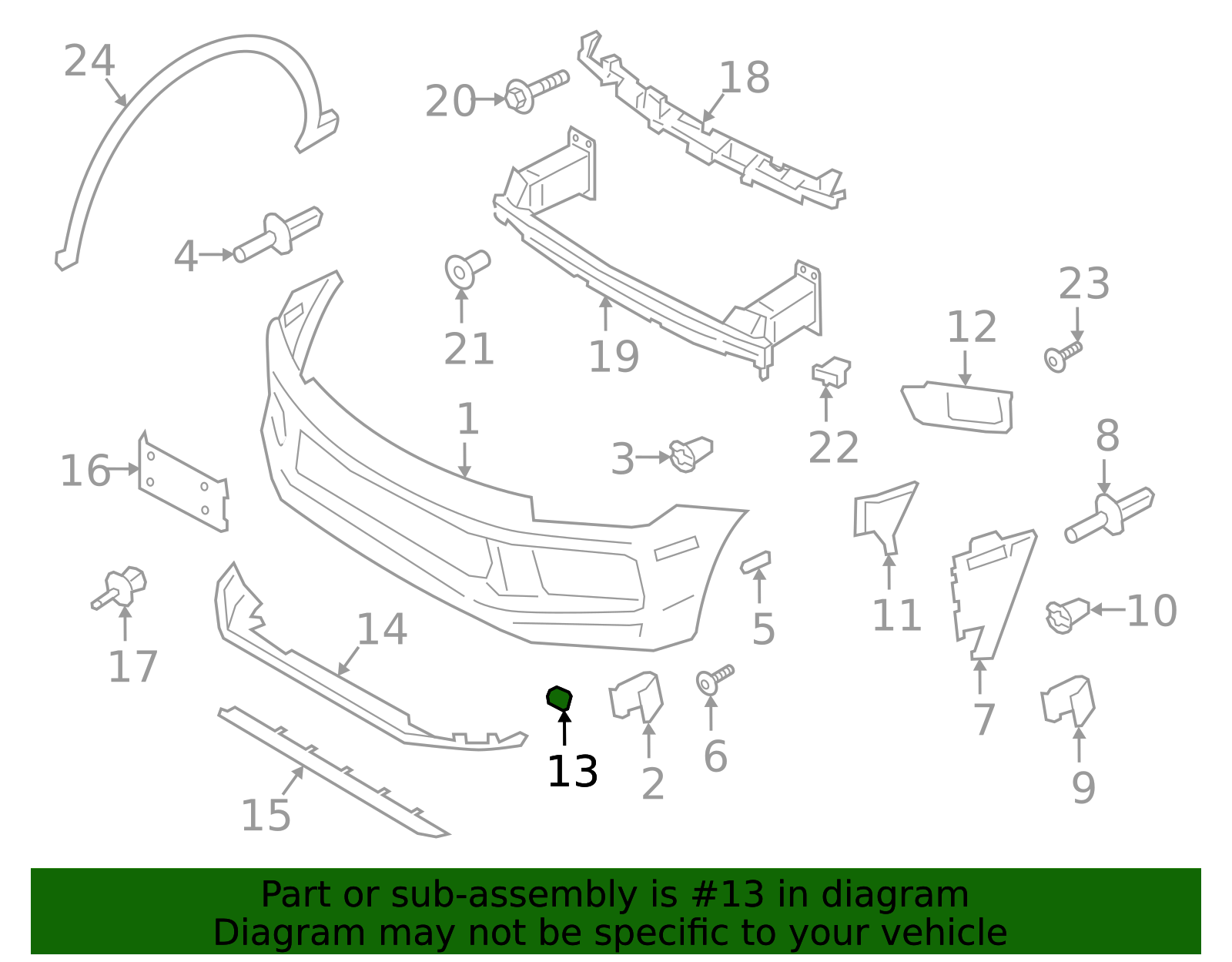 Tow Eye Cap - Porsche (9Y0-807-156-A-G2X)