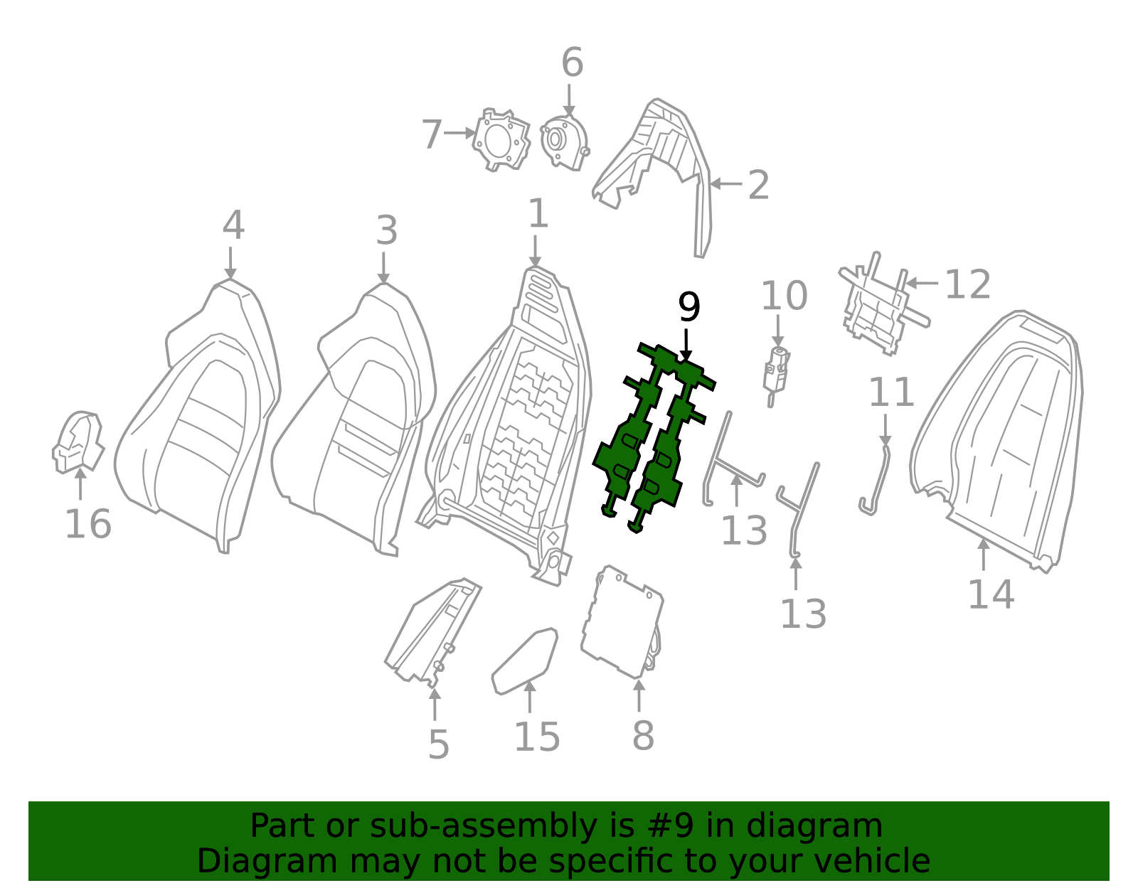 Adjuster - Porsche (971-898-038-B)