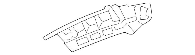 Retaining Strip - Porsche (970-505-635-03)