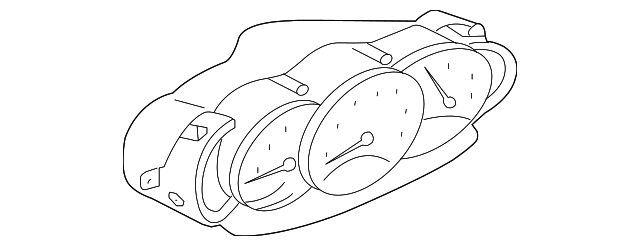 Instrument Cluster - Porsche (996-641-214-AX)