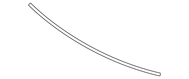 Lower Weather-Strip - Porsche (971-845-522)