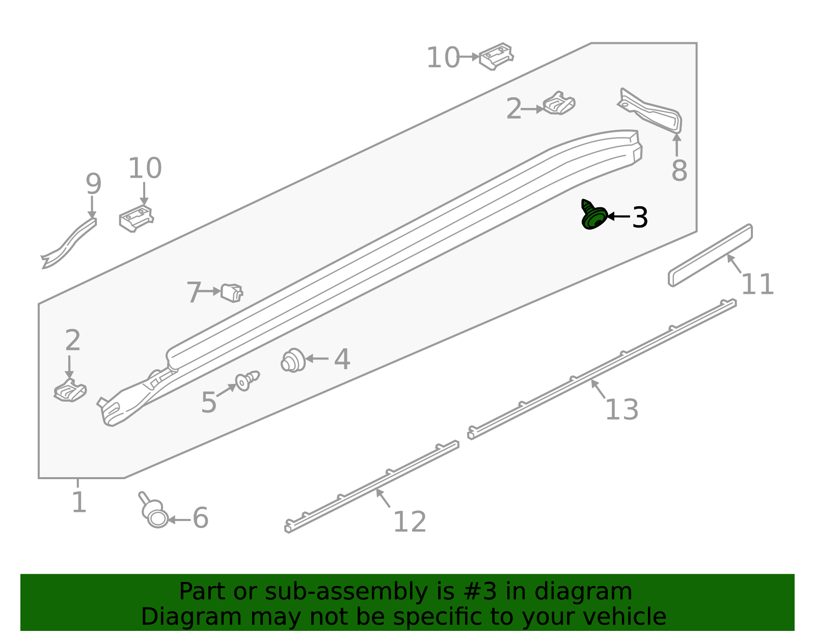 Ft Fender Liner Screw - Porsche (9A7-007-698-00)