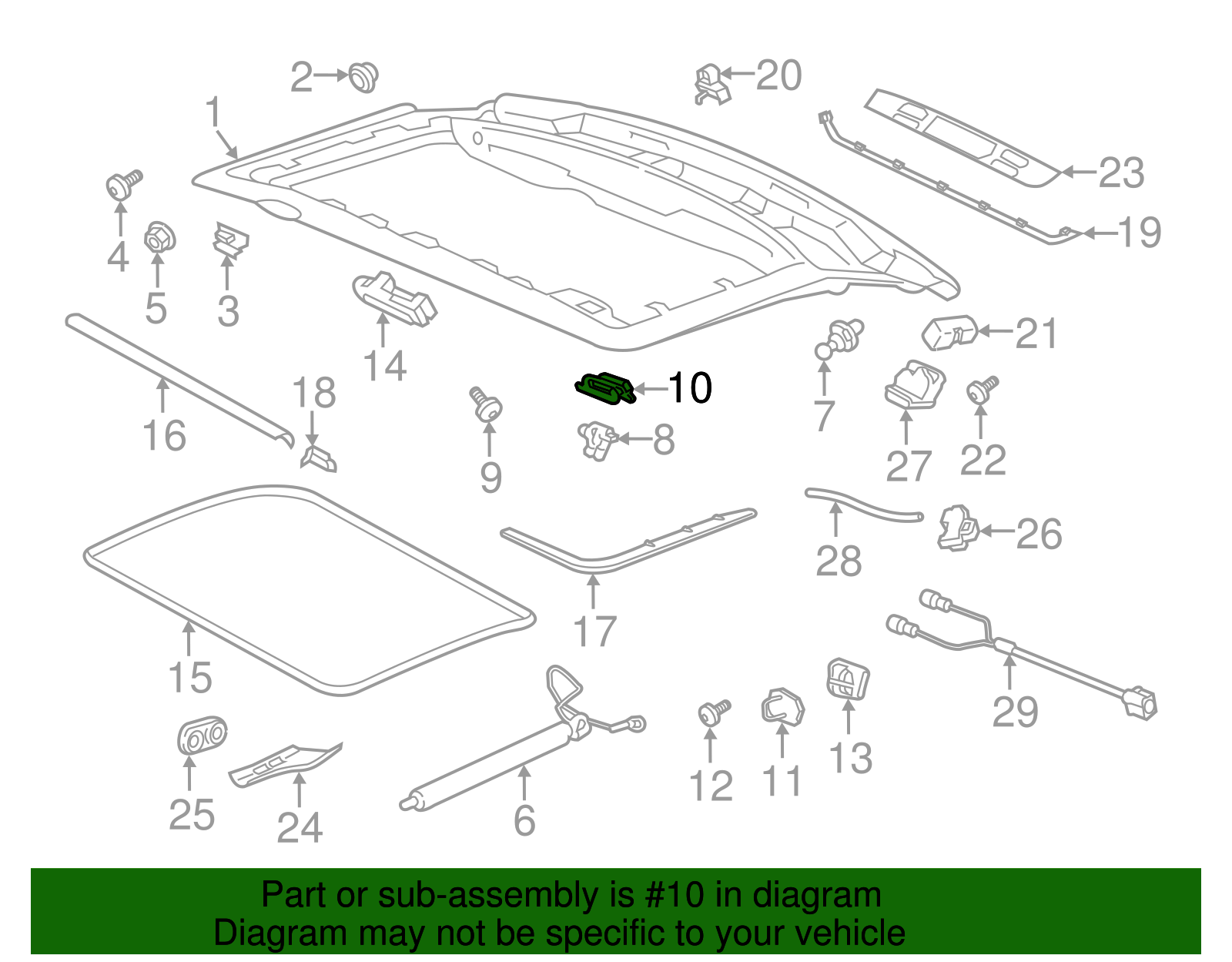 Lock Cover - Porsche (971-827-379-A)