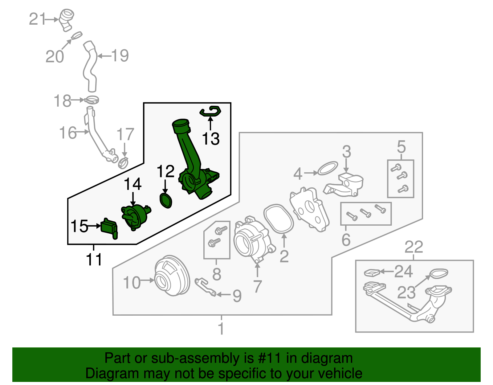Engine Coolant Thermostat Kit - Porsche (0PB-121-115-A)