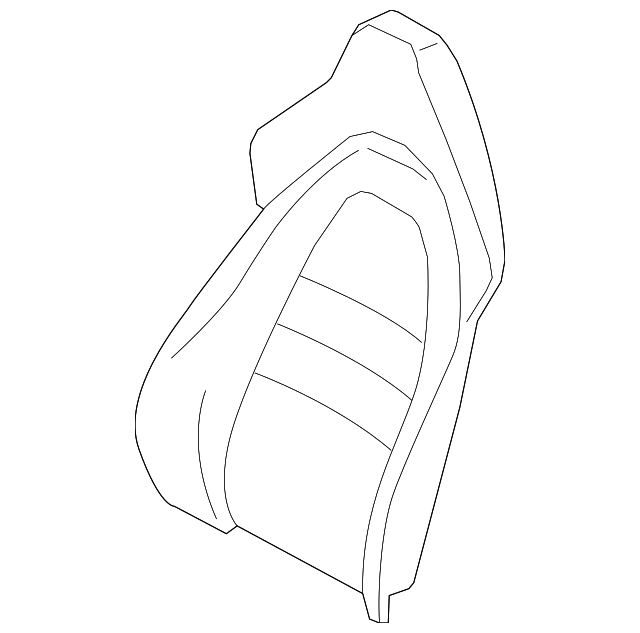 Seat Back Cover - Porsche (971-881-805-EG-GFB)
