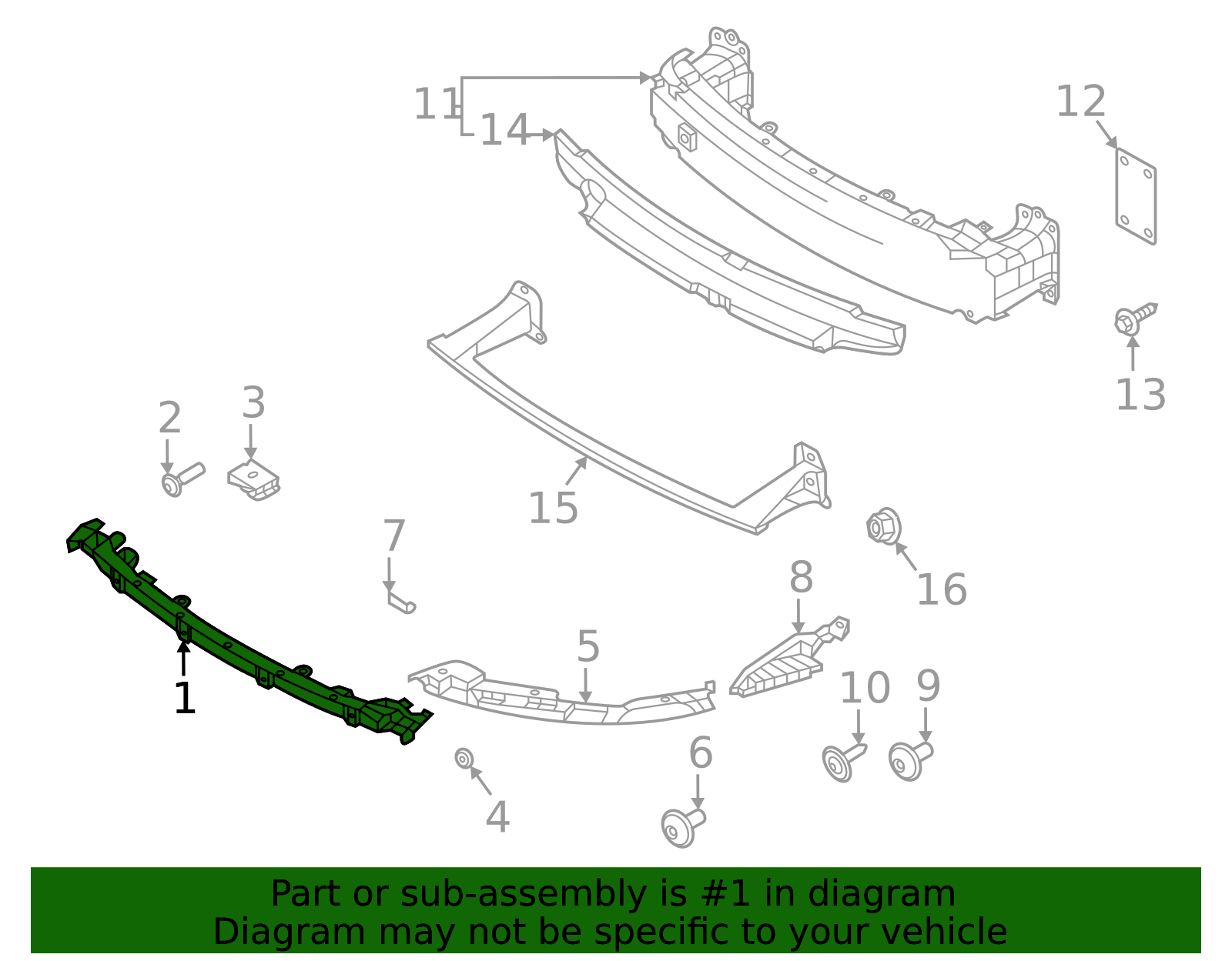 Center Support - Porsche (992-807-139-A)