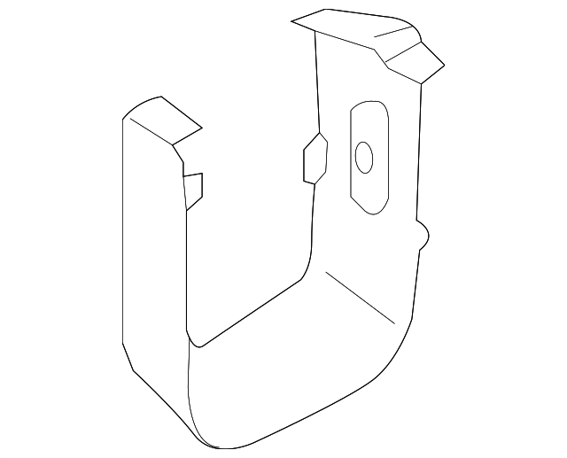 Cruise Control Distance Sensor Cover - Porsche (991-605-188-00-1E0)