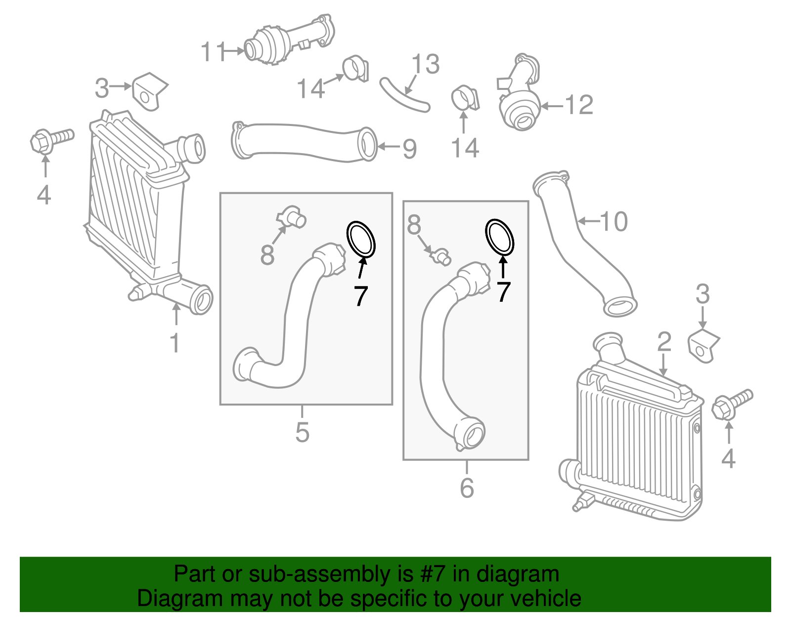 Lower Press Tube O-Ring - Porsche (N-910-191-01)