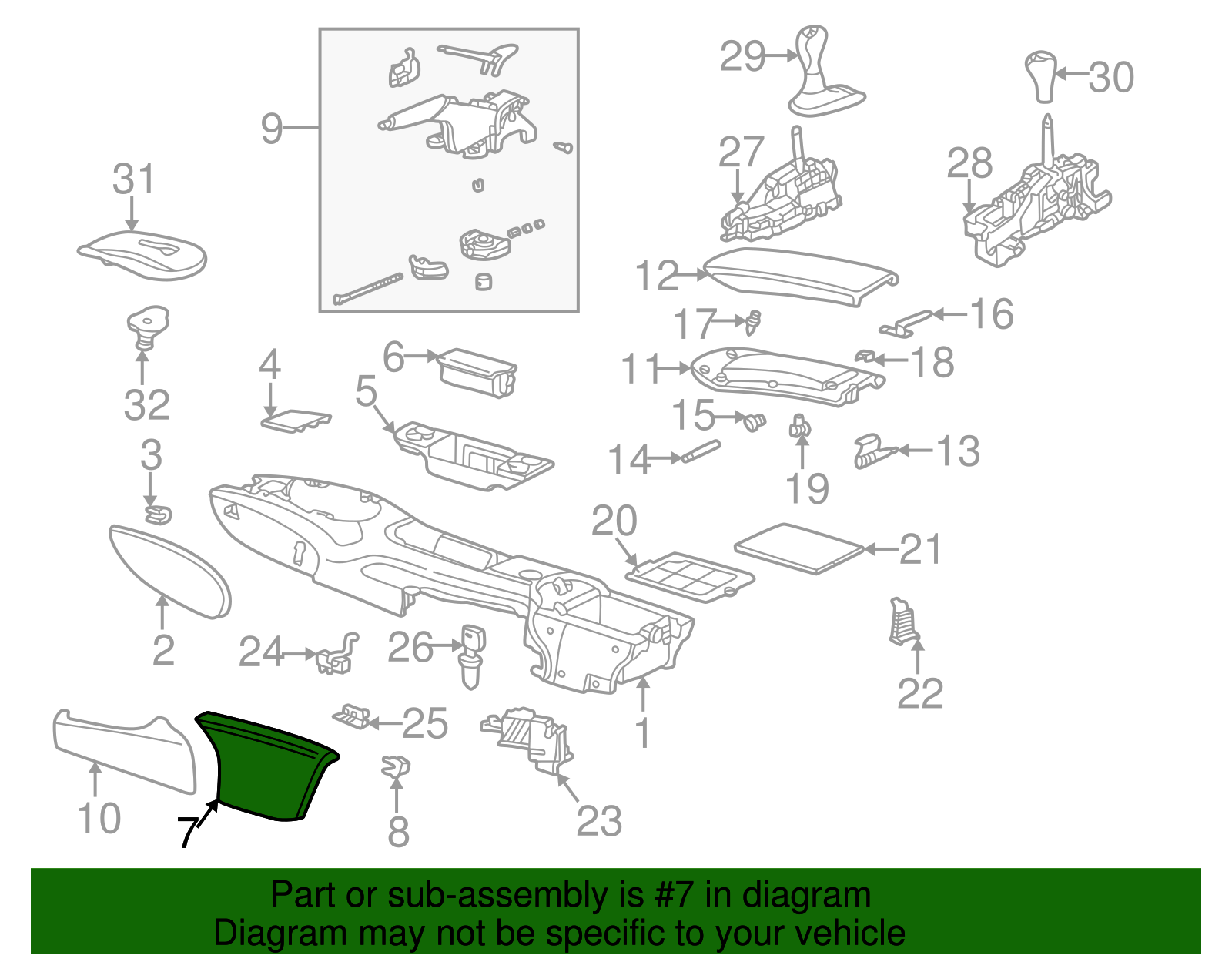 Rear Cover - Porsche (996-552-089-03-A11)