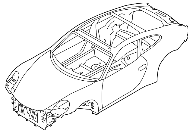 Body Assembly - Porsche (991-500-001-02-GRV)