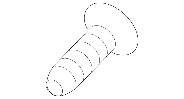 Roof Molding Rivet - Porsche (N-907-878-02)