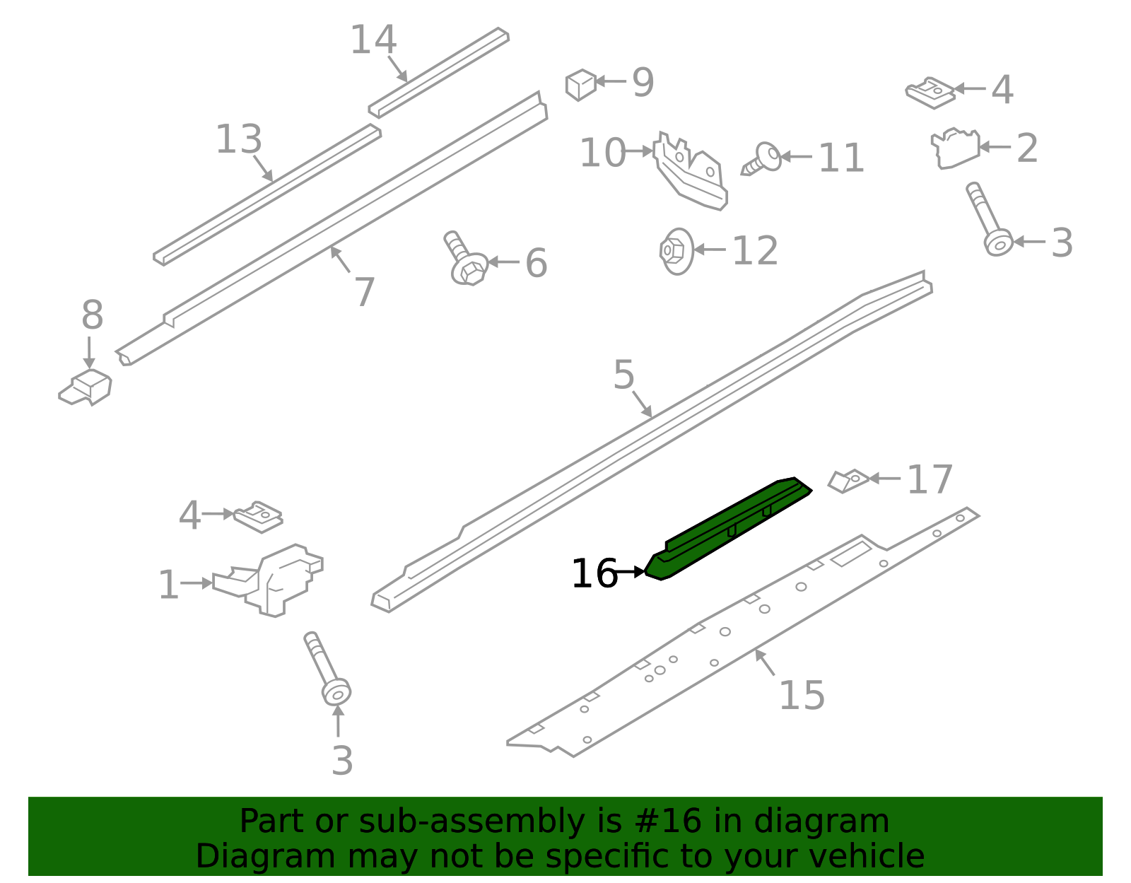 Carrier Front Bracket - Porsche (9Y0-853-965)