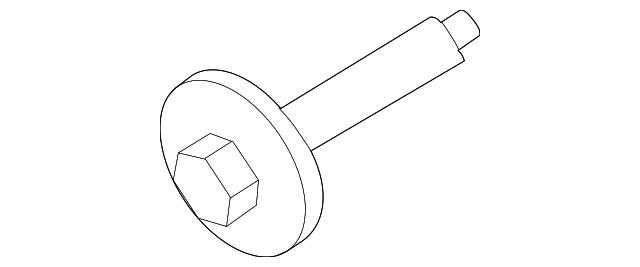 Outer Bracket Bolt - Porsche (N-912-445-01)
