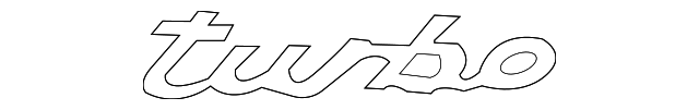Nameplate - Porsche (9Y3-853-675-H)