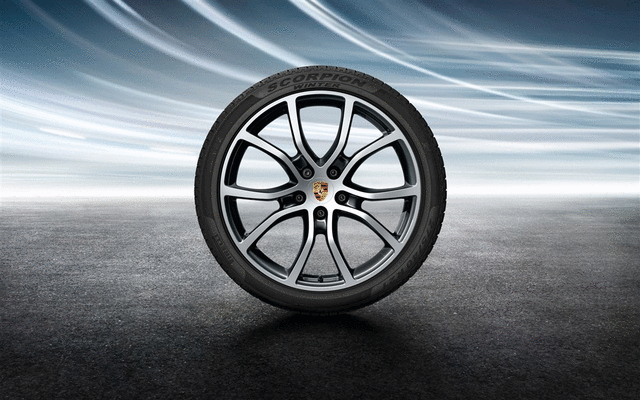 1 Set Complete Winter Wheels - Porsche (9Y0-044-615-L)