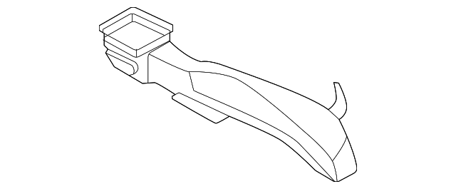 Heater Duct - Porsche (9J1-819-908)