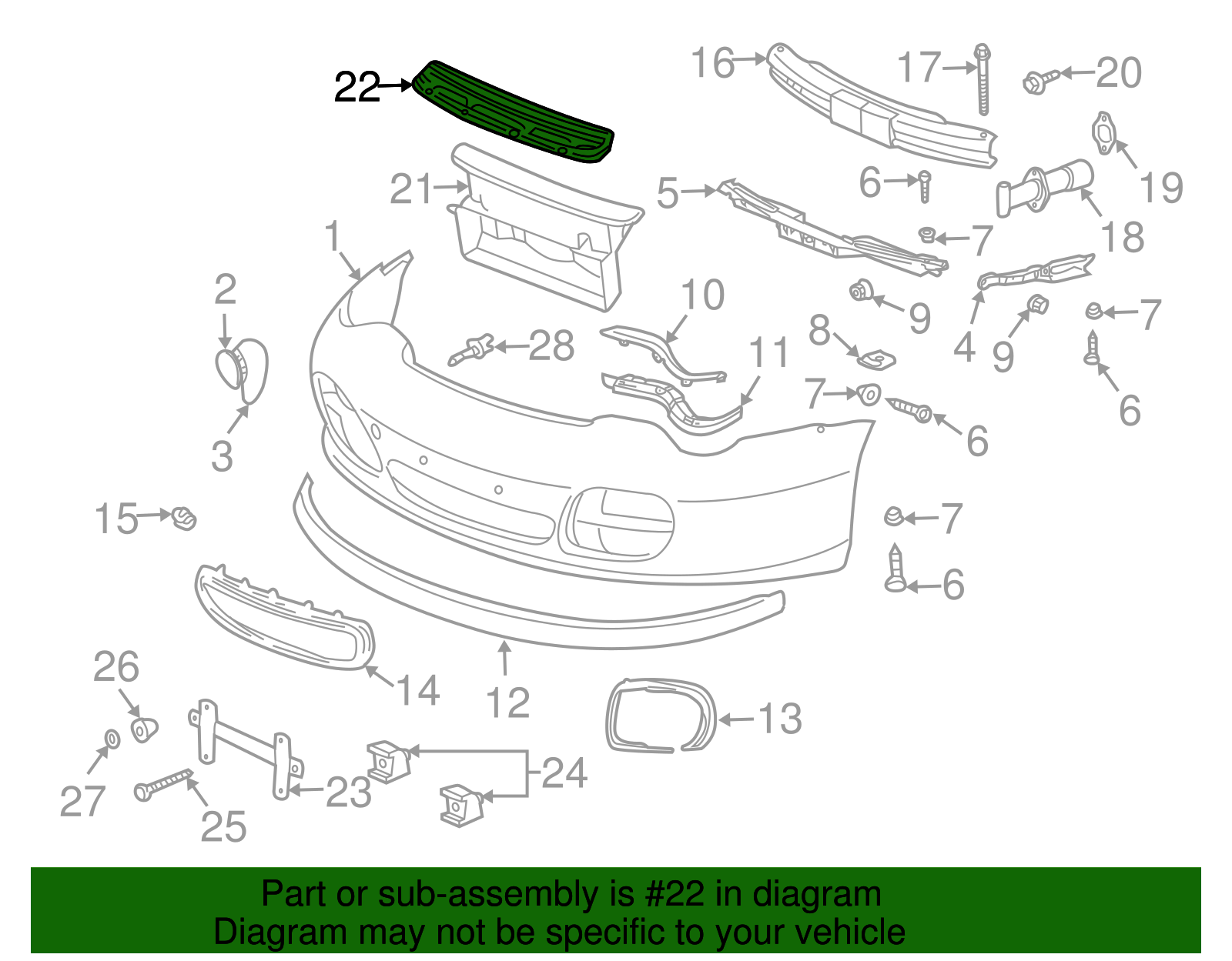 Upper Frame - Porsche (996-575-326-31)