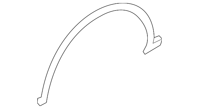 Wheel Arch Molding - Porsche (9Y0-853-817-D-G2X)
