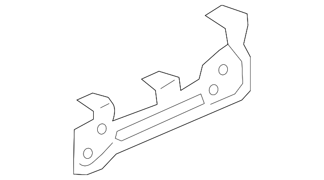 Center Bracket - Porsche (958-821-431-00-GRV)