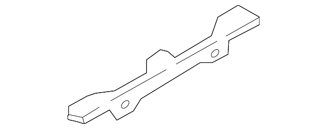 Quarter Glass Lower Bracket - Porsche (971-853-730)