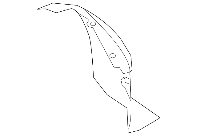 Rear Fender Liner - Porsche (991-504-503-06)