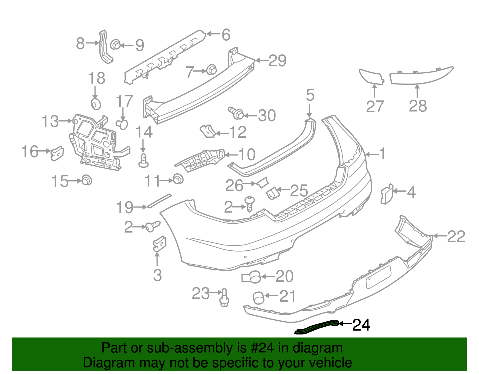 Trim Cover - Porsche (970-505-838-00-1E0)