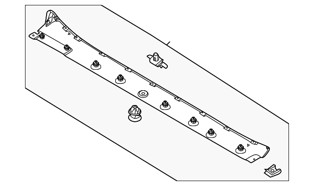 Rocker Molding - Porsche (991-504-954-01)