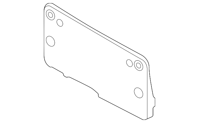License Bracket - Porsche (992-807-999-J-OK1)
