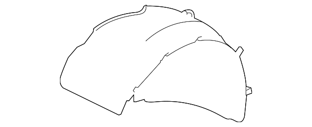 Rear Fender Liner - Porsche (971-810-908)
