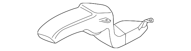 Lower Duct - Porsche (997-572-793-02)