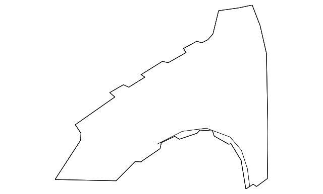 Fender - Porsche (9Y0-821-106-DY-GRV)