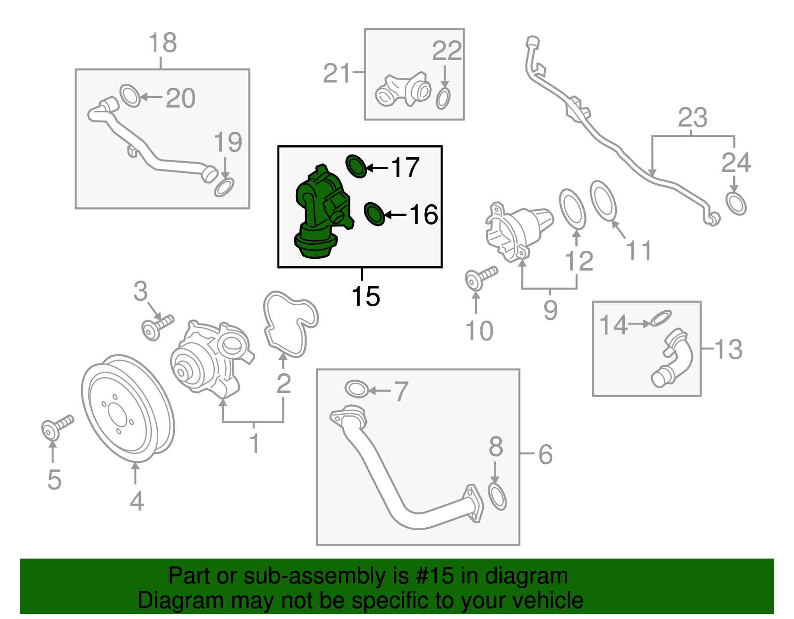 Water Valve - Porsche (PAB-121-678-A)