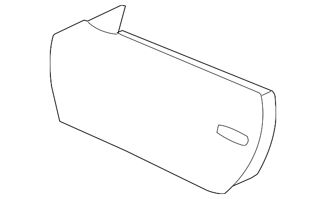 Door Shell - Porsche (997-531-011-06-GRV)
