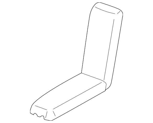 Console Lid - Porsche (970-553-421-01-6A0)