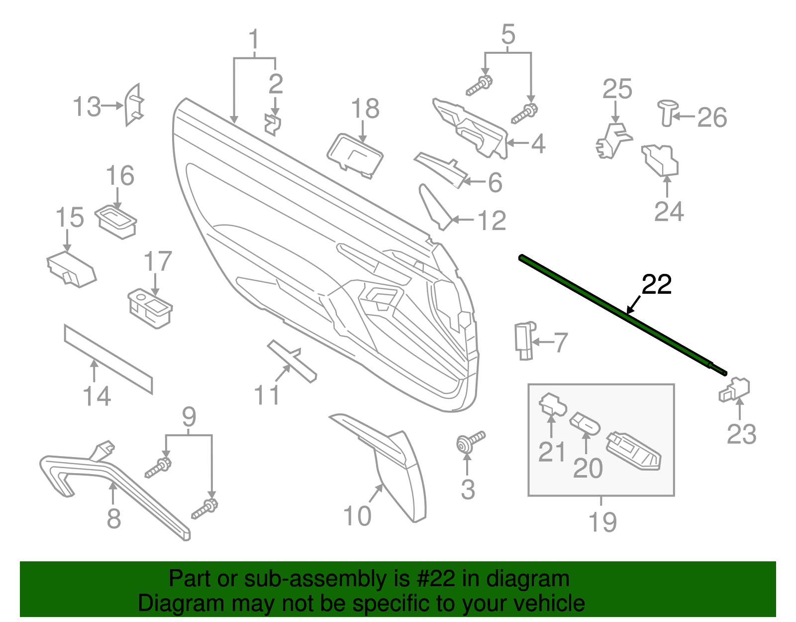 Light Bar - Porsche (991-632-190-00)