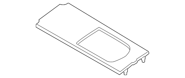 Console Trim Panel - Porsche (970-553-994-01-OK6)