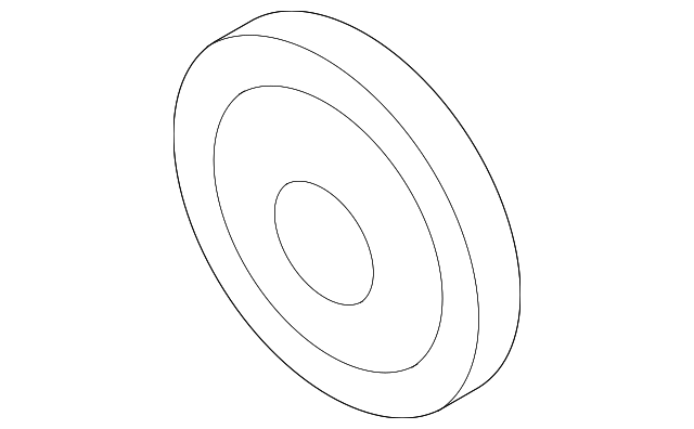 Accessory Drive Belt Idler Pulley Cap - Porsche (955-102-839-01)