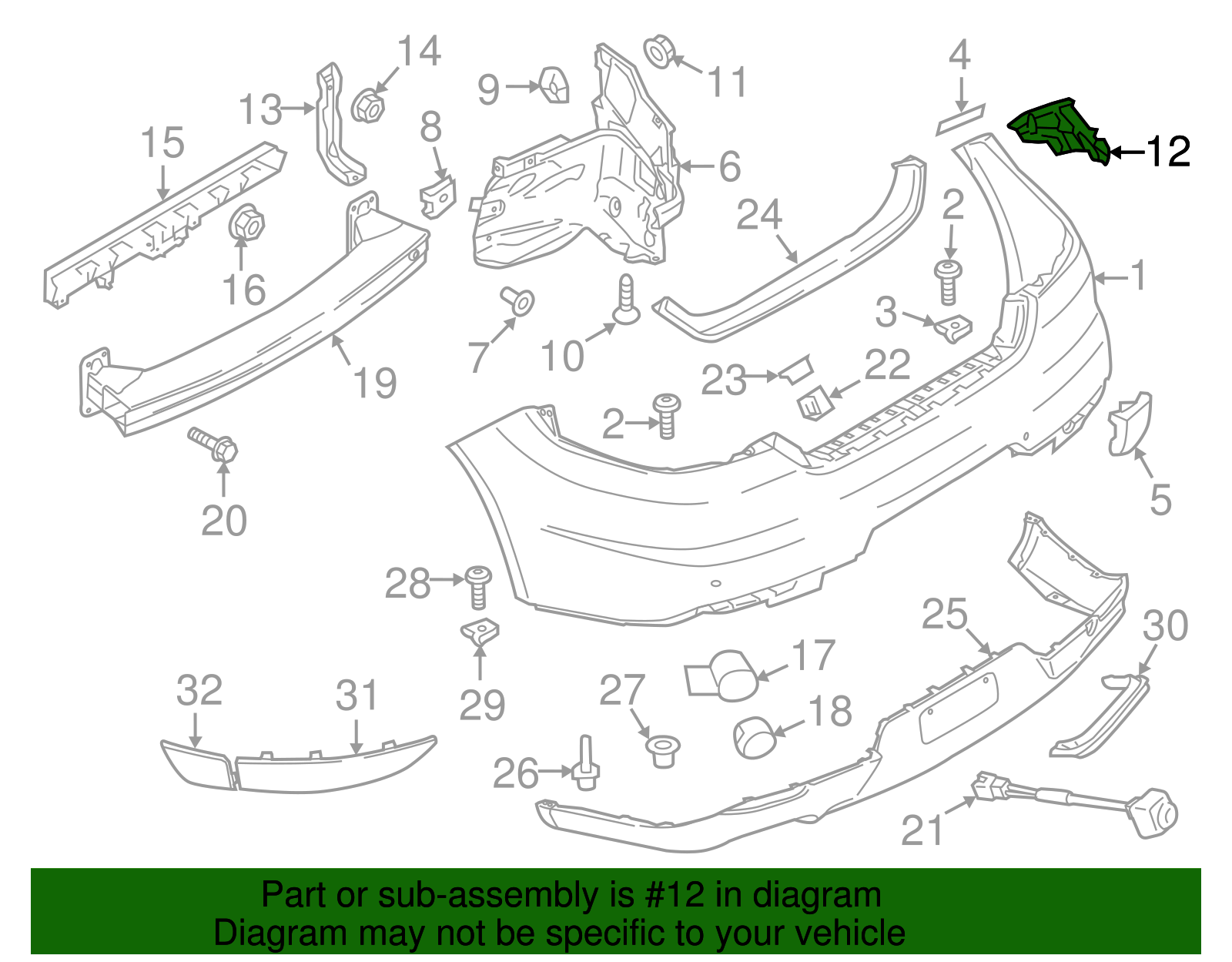 Retaining Strip - Porsche (970-505-636-03)