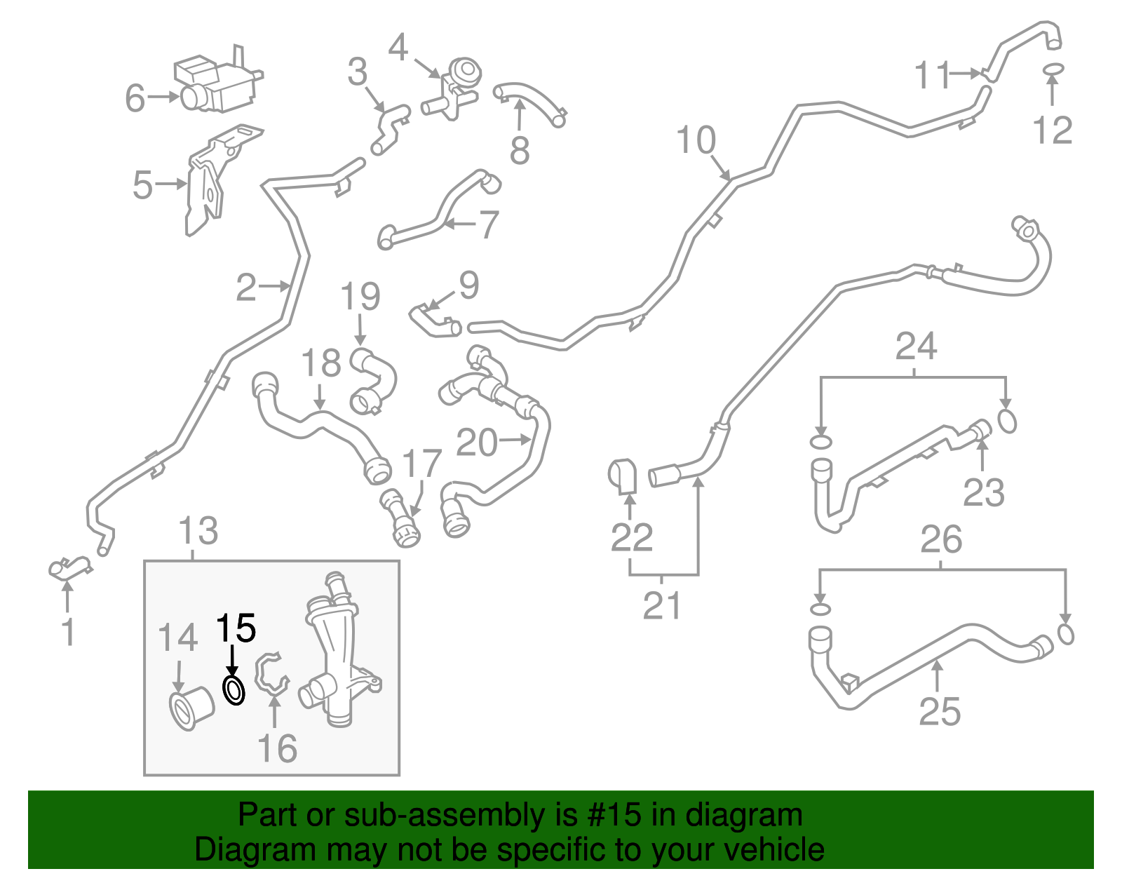 Stopper O-Ring - Porsche (999-707-590-40)