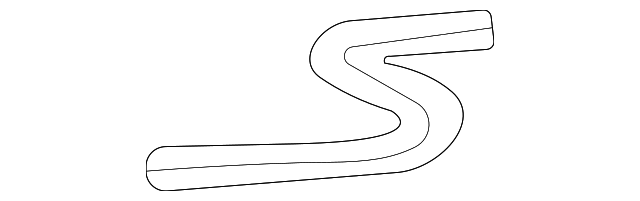 Nameplate - Porsche (9Y3-853-675-D)