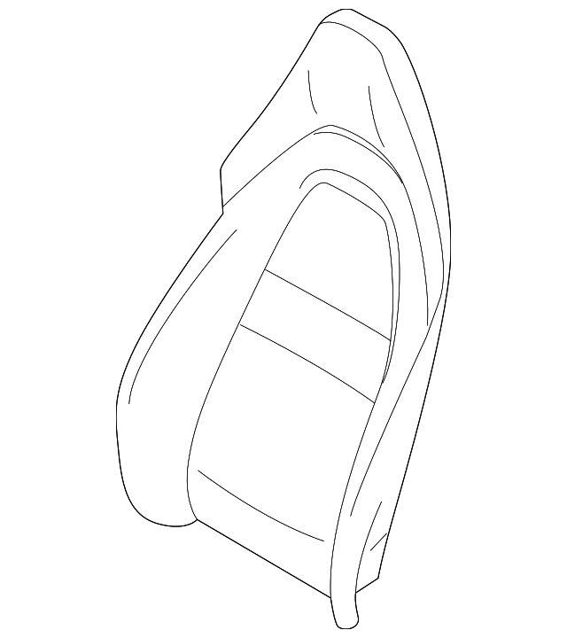 Seat Back Cover - Porsche (971-881-805-EG-GHB)