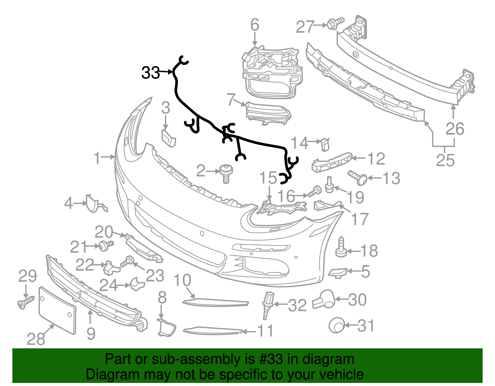 Wire Harness - Porsche (970-612-557-20)