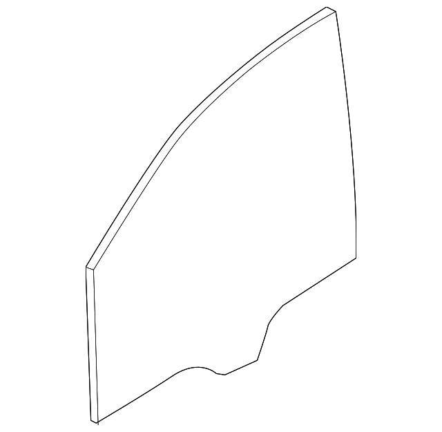 Door Glass - Porsche (971-845-019)
