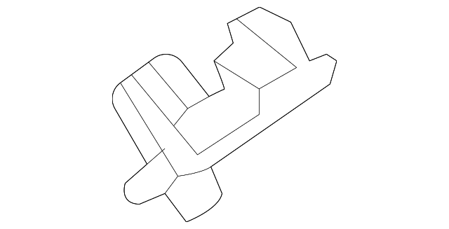 Rear Camera Support - Porsche (9Y3-827-199)